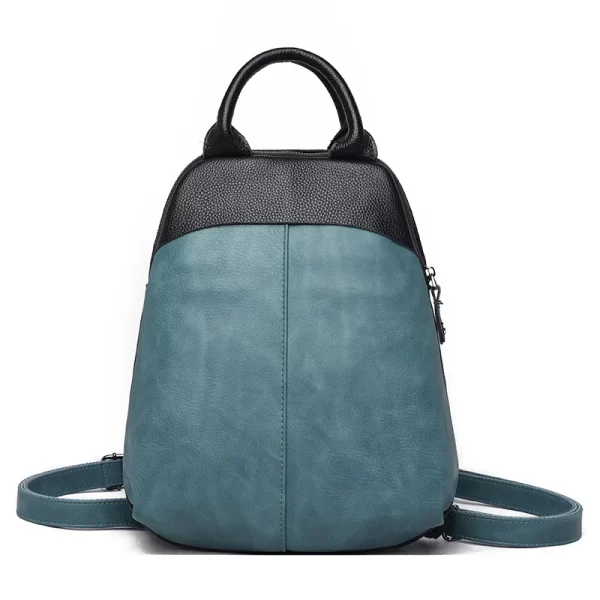 Mochila feminina, de couro genuíno, designer de luxo, de viagem, de alta capacidade, alta qualidade, moda. - Image 10