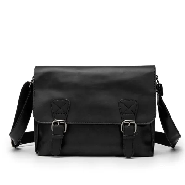 Bolsa masculina, de couro PU, Mensageiro, Multifuncional, Vintage, Sling Shoulder Bags, Designer Handbag,  de Luxo. - Image 9