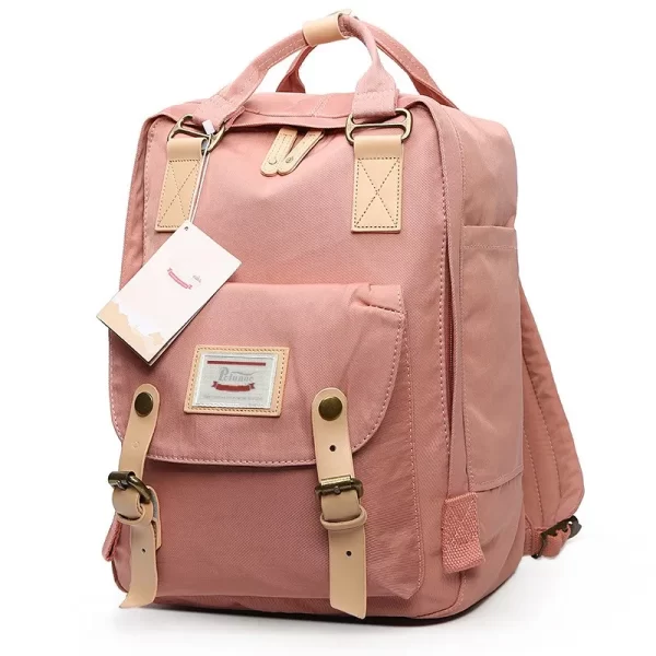 Mochila impermeável de grande capacidade feminina, escolar, 14 "Laptop Back Packs de alta qualidade, moda. - Image 23