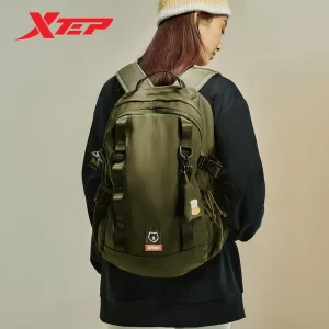 Mochila esportiva unissex, Xtep-Mochila, grande armazenamento, chique para escalada, caminhada, treinamento, 877437110003, inverno.