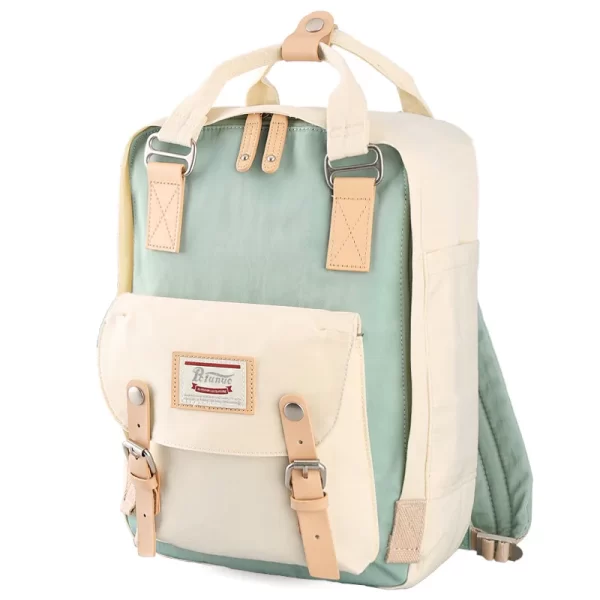Mochila impermeável de grande capacidade feminina, escolar, 14 "Laptop Back Packs de alta qualidade, moda. - Image 12