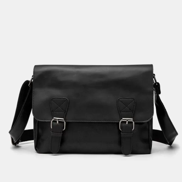 Bolsa masculina, de couro PU, Mensageiro, Multifuncional, Vintage, Sling Shoulder Bags, Designer Handbag,  de Luxo. - Image 4