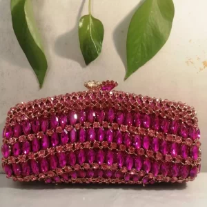 Bolsa feminina, Xiyuan, preto/prata cor cristal, de festa, casamento, pedra bolsa de noite, nupcial minaudiere.