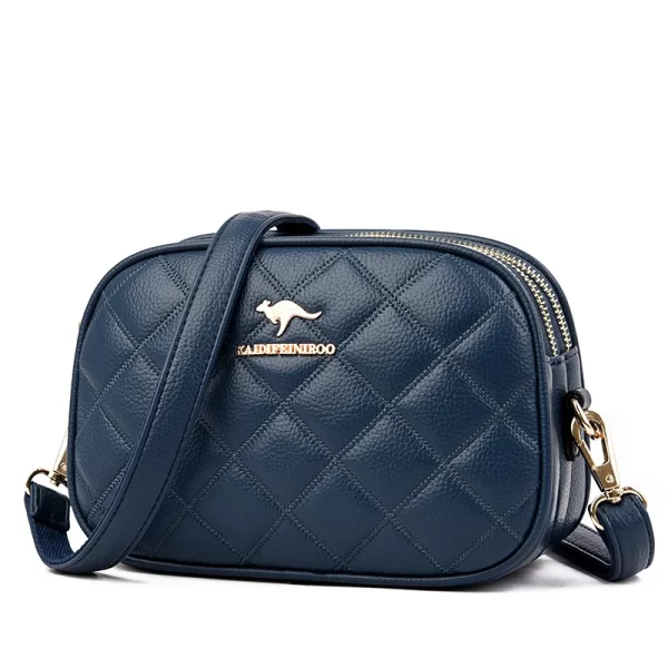 Bolsa feminina tiracolo em treliça, de luxo, mensageiro, alta qualidade, moda. - Image 13