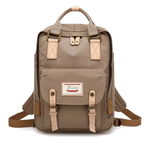 Mochila impermeável de grande capacidade feminina, escolar, 14 "Laptop Back Packs de alta qualidade, moda. - Image 24