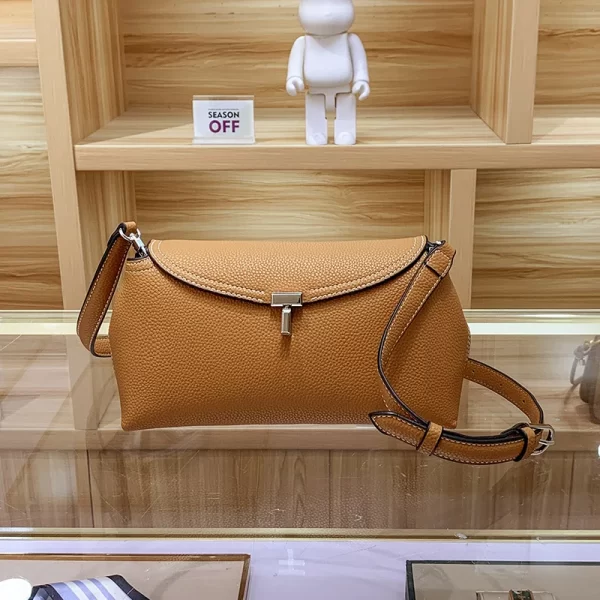 Bolsa feminina, Tote mensageiro, de designer de luxo, na moda, couro do plutônio bloqueio simples deslocamento ombro bolsa transversal. - Image 8