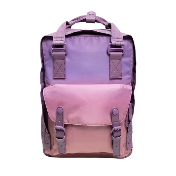 Mochila impermeável de grande capacidade feminina, escolar, 14 "Laptop Back Packs de alta qualidade, moda. - Image 9