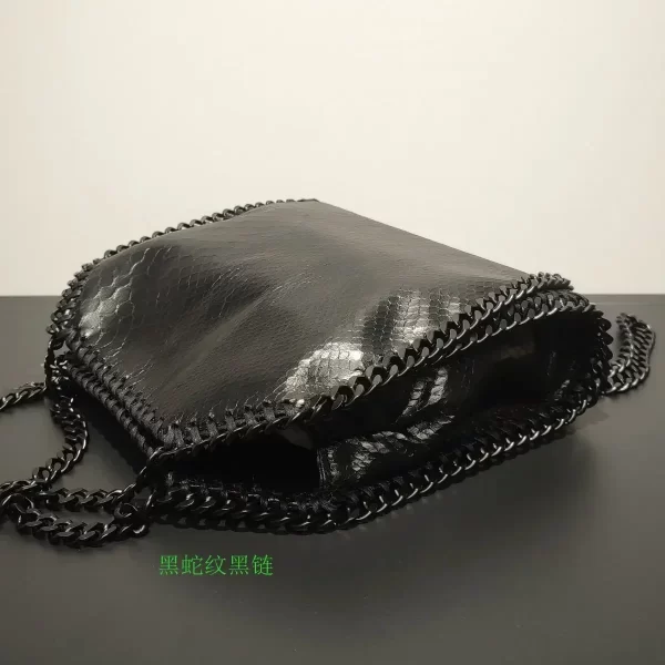 Bolsa feminina, mensageiro casual de ombro, quadrada pequena,  corrente, nova. - Image 21