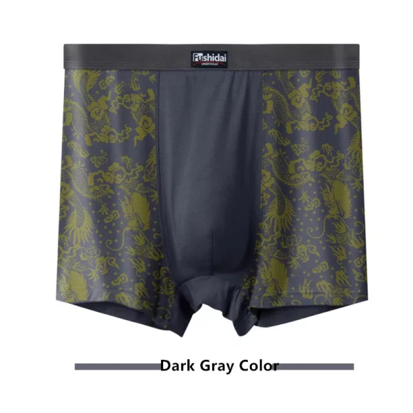 Cueca Boxer masculina, de cintura alta, 8xl, 9xl, impressão 140kg plus size, solta, 10xl overlarged, macios. - Image 9