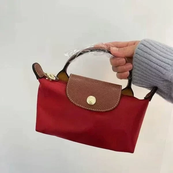 Mini bolsa feminina, crossbody, de nylon, de luxo, leve, novo designer, embreagem transversal - Image 4