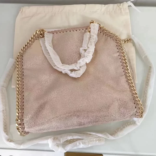 Bolsa feminina, mensageiro casual de ombro, quadrada pequena,  corrente, nova. - Image 3
