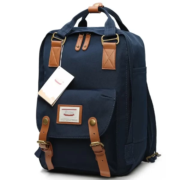 Mochila impermeável de grande capacidade feminina, escolar, 14 "Laptop Back Packs de alta qualidade, moda. - Image 35