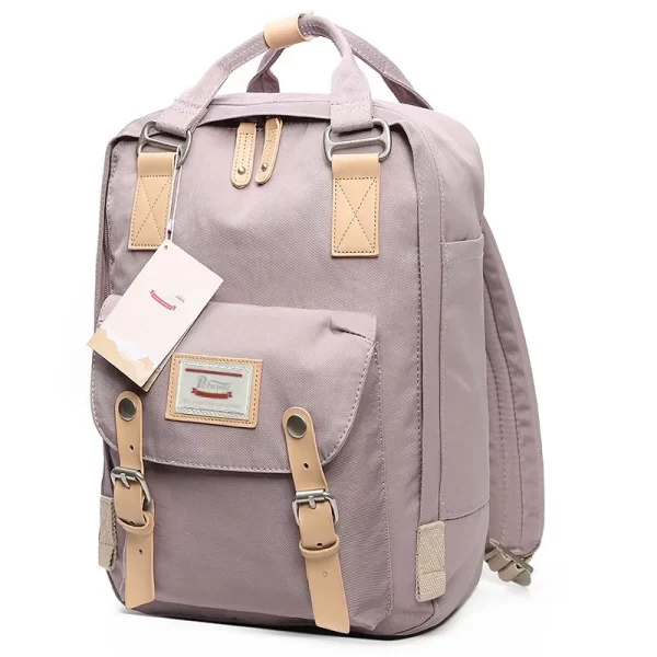 Mochila impermeável de grande capacidade feminina, escolar, 14 "Laptop Back Packs de alta qualidade, moda. - Image 16