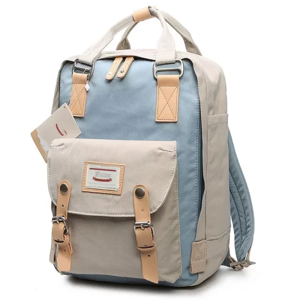 Mochila impermeável de grande capacidade feminina, escolar, 14 "Laptop Back Packs de alta qualidade, moda. - Image 19