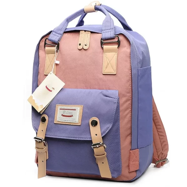 Mochila impermeável de grande capacidade feminina, escolar, 14 "Laptop Back Packs de alta qualidade, moda. - Image 22
