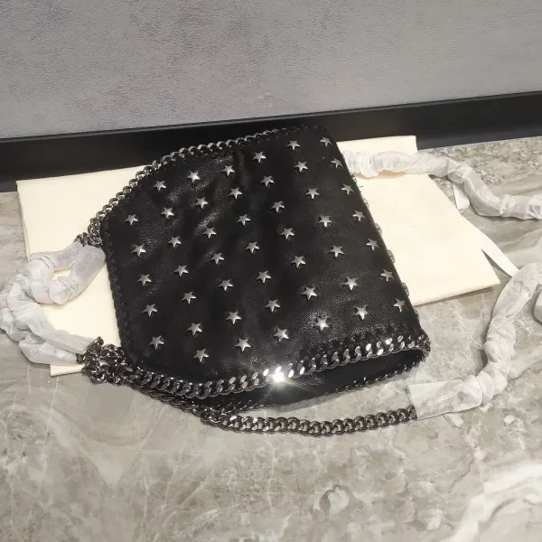 Bolsa feminina, mensageiro casual de ombro, quadrada pequena,  corrente, nova. - Image 16
