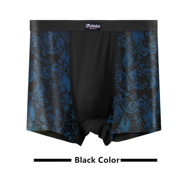 Cueca Boxer masculina, de cintura alta, 8xl, 9xl, impressão 140kg plus size, solta, 10xl overlarged, macios. - Image 7