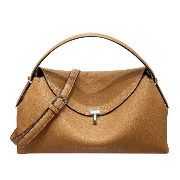 Bolsa feminina, Tote mensageiro, de designer de luxo, na moda, couro do plutônio bloqueio simples deslocamento ombro bolsa transversal. - Image 7