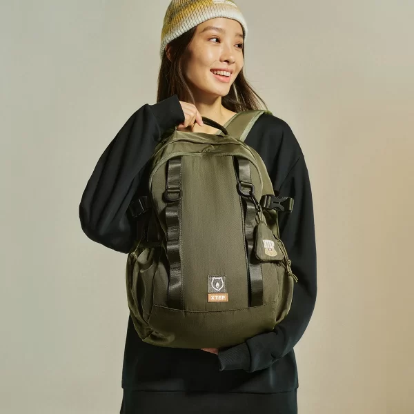 Mochila esportiva unissex, Xtep-Mochila, grande armazenamento, chique para escalada, caminhada, treinamento, 877437110003, inverno. - Image 3