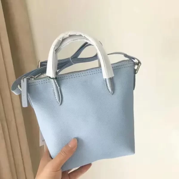 Bolsa feminina, monocromática de grande capacidade, simples, de ombro, de compras grande, moda. - Image 12