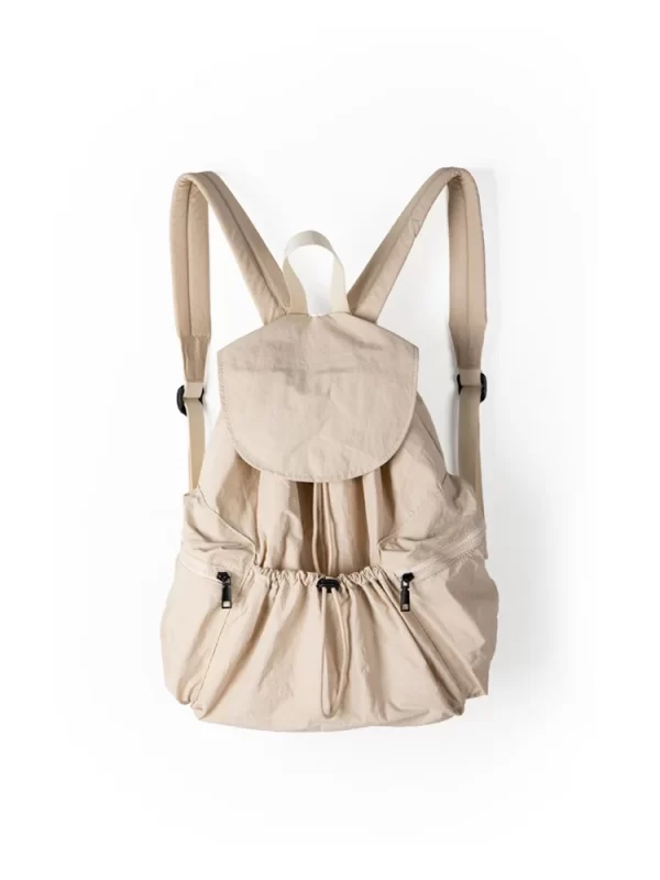 Mochila feminina,  de ombro em náilon, grande capacidade, escolar casual, luxo designer, cor sólida, moda, nova - Image 8