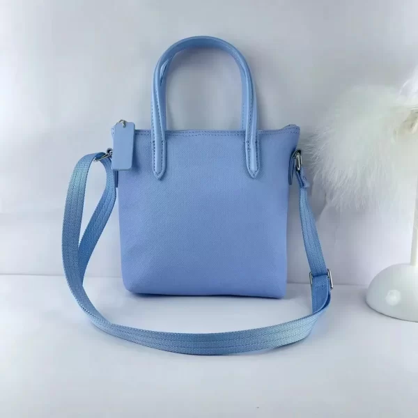 Bolsa feminina, monocromática de grande capacidade, simples, de ombro, de compras grande, moda.