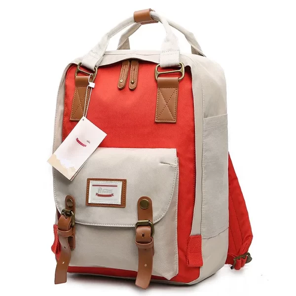 Mochila impermeável de grande capacidade feminina, escolar, 14 "Laptop Back Packs de alta qualidade, moda. - Image 31