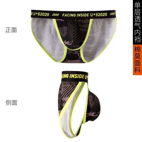Cueca masculina, respirável de alta corte Jockstrap, lingerie sexy, cuecas atletas, 52025 - Image 29